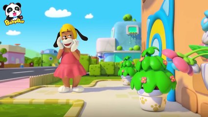 Run_ Big Bad Wolf is Coming _ Never Open the Door to Strangers _ Kids Safety Tips _ BabyBus Song(720P_HD)