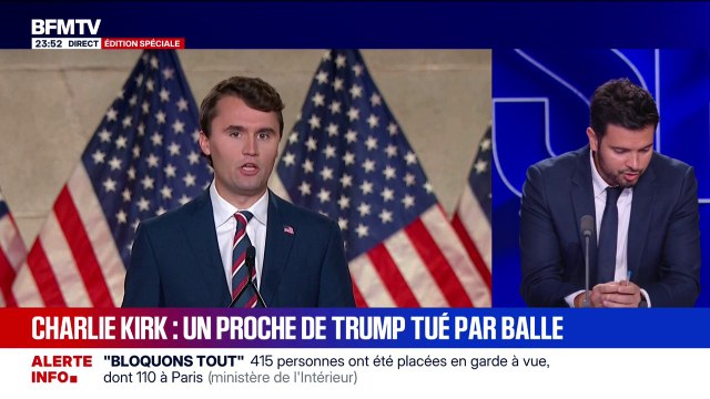 États-Unis: l'influenceur conservateur Charlie Kirk, grand allié de Donald Trump, est mort après avoir été visé par un tir