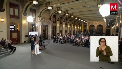 "Espurio"; Sheinbaum critica a Calderón por declaraciones del Poder Judicial en EU