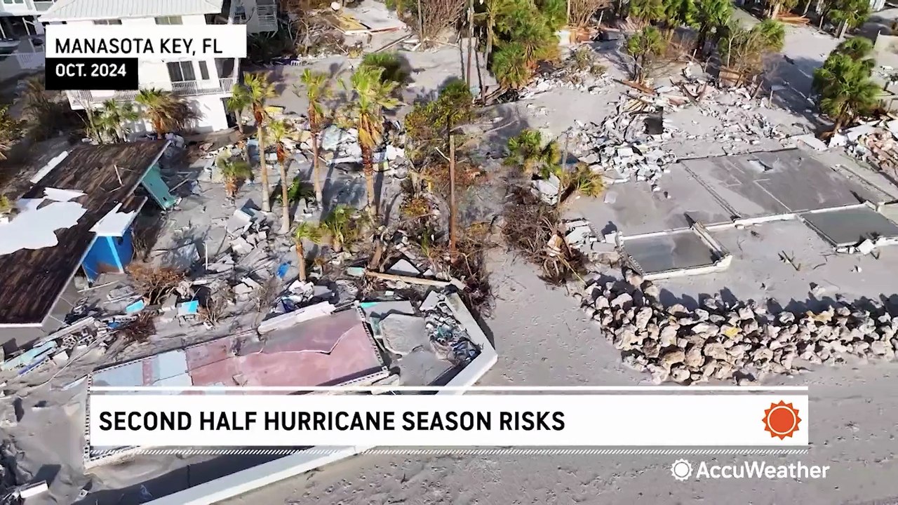 Second half hurricane season risks
