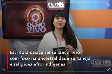 Escritora cajazeirense lança livro com foco na ancestralidade sertaneja e religiões afro-indígenas