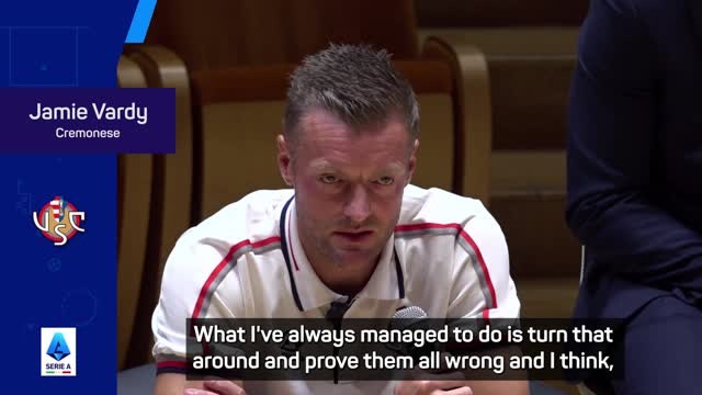 Proving people wrong drew Vardy to Serie A side Cremonese