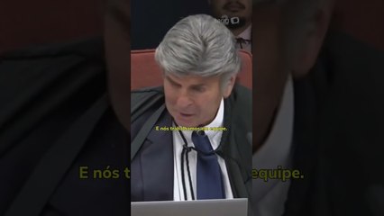 Fux diz que discordâncias com Moraes não afetam relação com o colega: ‘Somos amigos’ #shorts