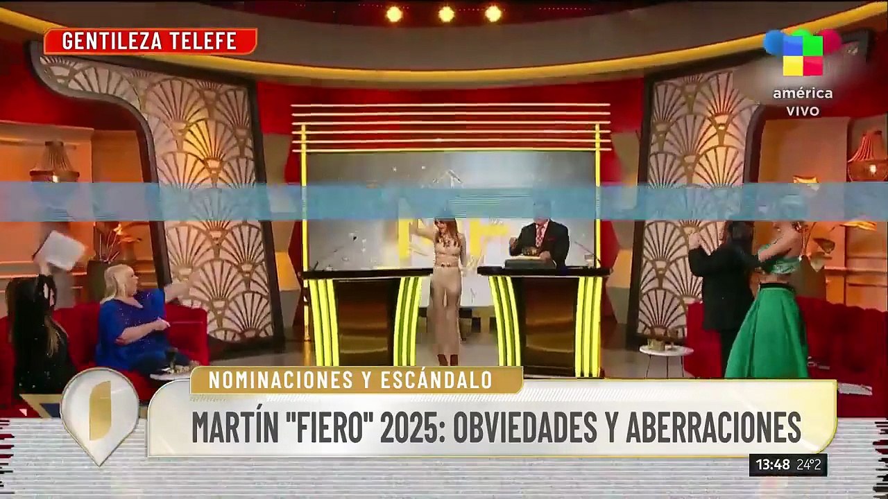 La furia de Georgina Barbarossa por no estar nominada a los Martín Fierro: "Es insólito"