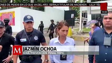 Autoridades de Nayarit realizan operativo tras riña en penal