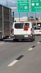 Unbelievable Moment Inmate Tries to Escape Transport Van