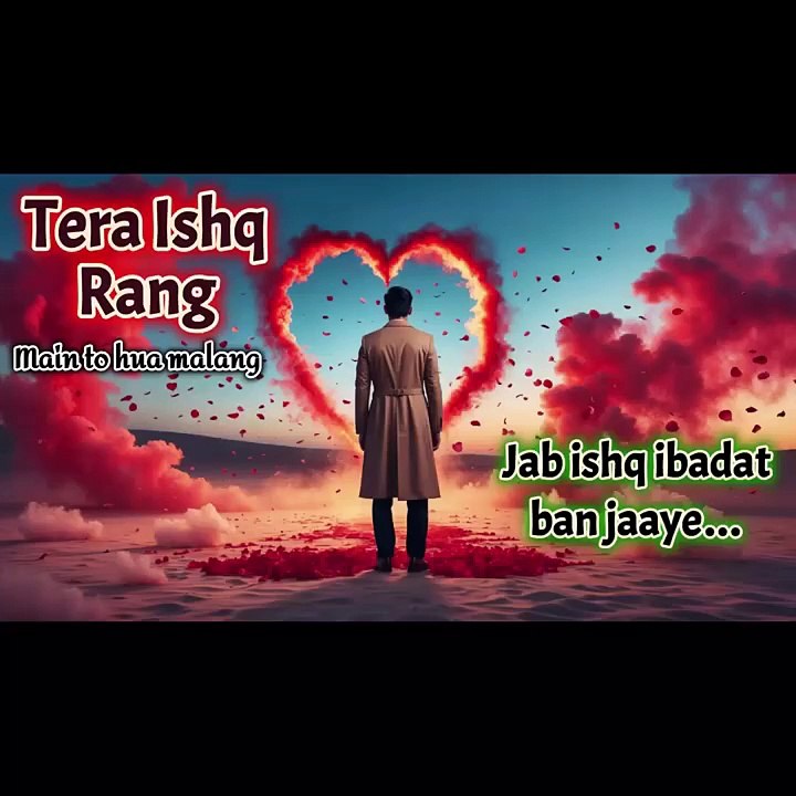 Tera Ishq Rang | Ishq Ibadat | Soulful Love Melody | Bollywood-Style Song #hindisong #sangeetloungeTeaser of Official Song | Bollywood Song 2025
