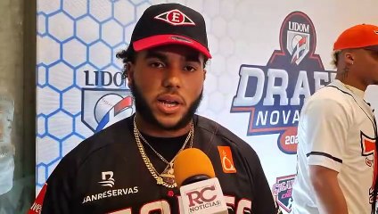 Rainiel Rodríguez primera selección de los Leones del Escogido