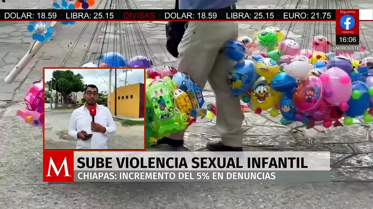 Aumentan un 5% las denuncias por delitos sexuales contra menores en Chiapas