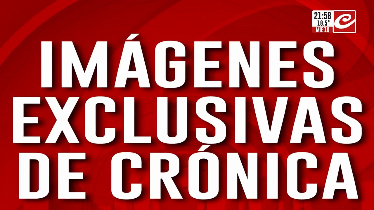 Imagenes exclusivas de Crónica