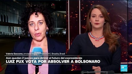 Faltan dos jueces por votar sobre caso Bolsonaro; juez Fux vota por absolverlo