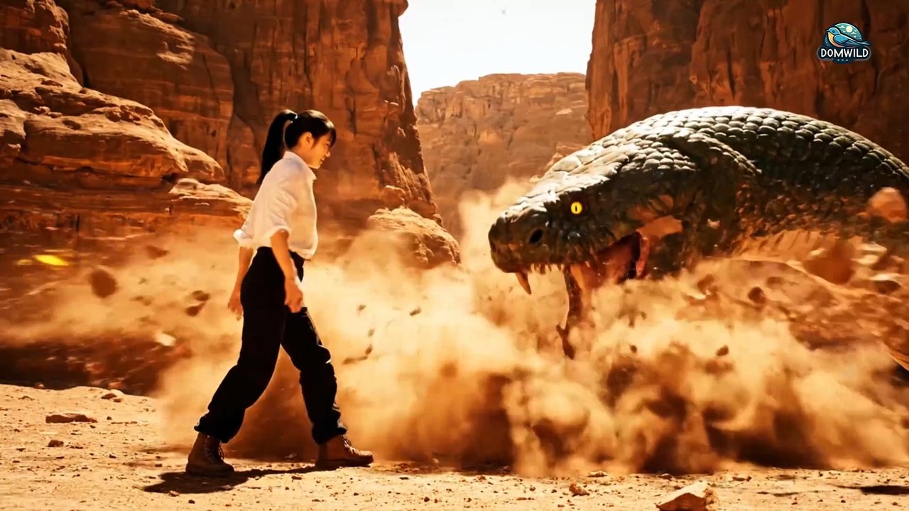 Part 4 - The Girl’s Survival Alone in the Wilderness  | The Giant Snake in the Lake