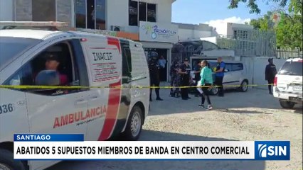 5 supuestos miembros de banda de centro comercial caen abatidos | Emisión Estelar SIN con Alicia Ortega