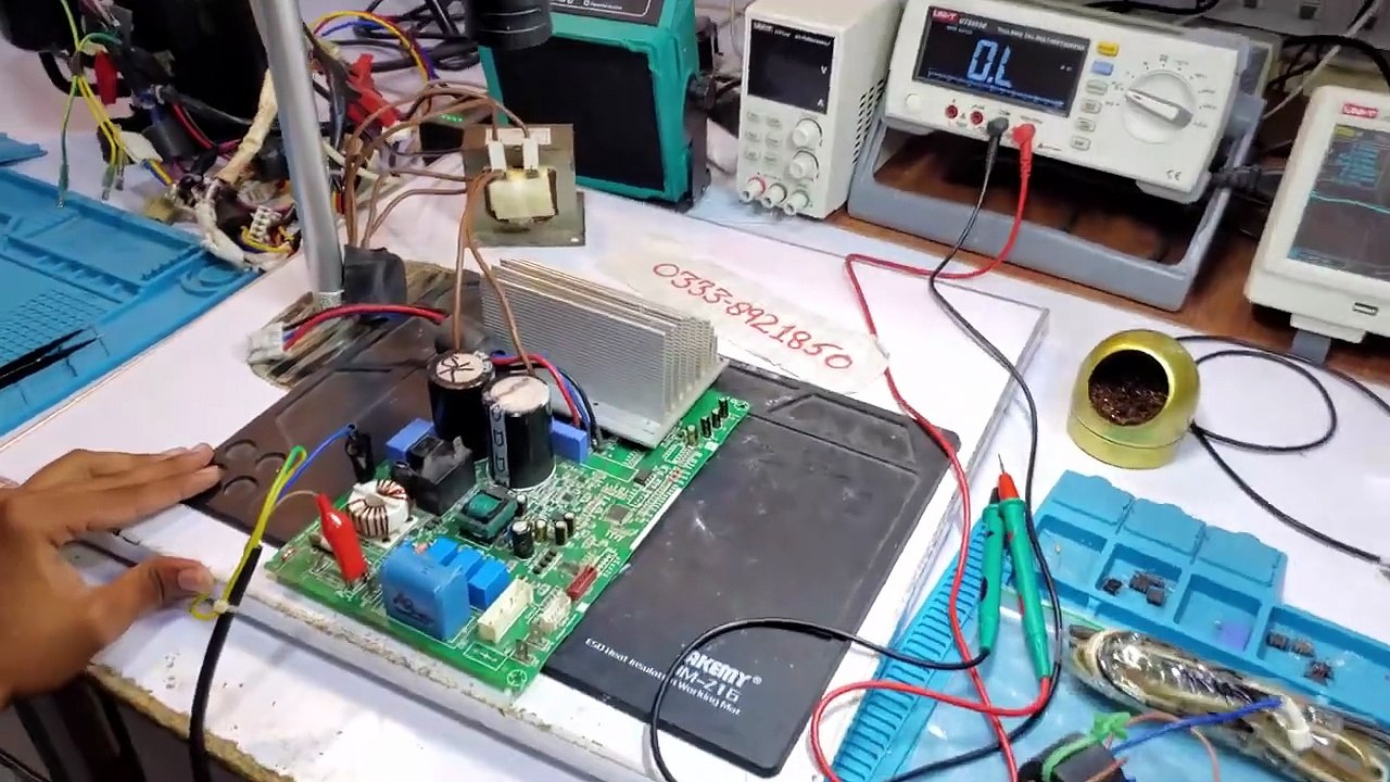 PEL F1 Dawlance F1 Kenwood F1 Chang hong Ruba F1 Electrolux F1 DC inverter AC error code AC PCB #449