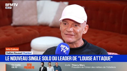 "Je veux continuer à avancer": Gaëtan Roussel présente son nouveau single solo