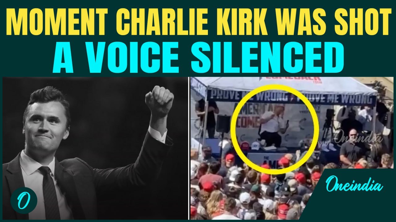 Moment Of Charlie Kirk Assassination : America’s Political Violence Unleashed