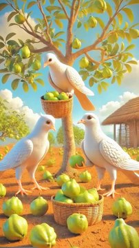 How pigeon help the farmer #animals #firebrigade😱 #facebookviral #jalpari #foryouシ #BunnyAdventure #trend #amazingfacts #animation #indian #bestoftheday #trending #explore #cartoon #Amazing #shorts #AI #duck #animals @follwer @Highlights @everyone