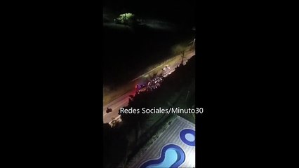 Caos y daños leves dejó explosión en La Asomadera