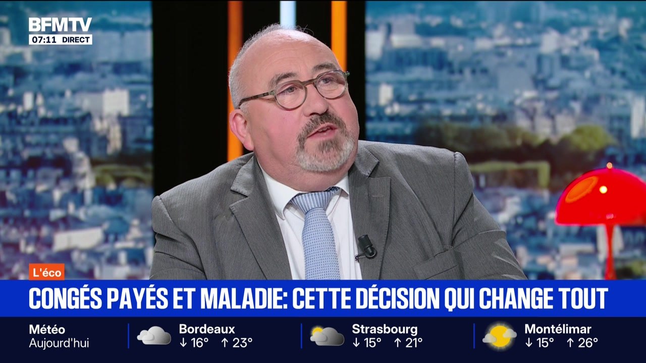 BFM éco : Congés payés et maladie, cette décision qui change tout - 11/09