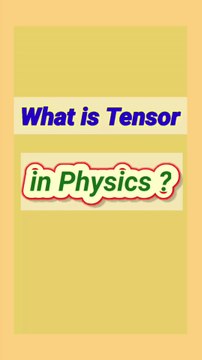 What is tensor