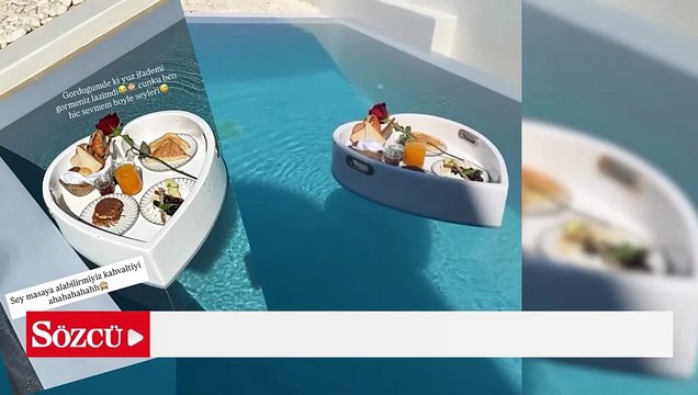 Şarkıcı Berkay ve eşi Özlem Ada Şahin otelin süprizini beğenmedi