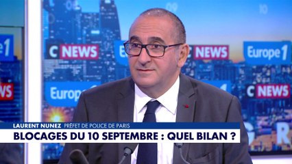 Laurent Nunez : «L'action «Bloquons tout» a été un échec. Il n'y a eu aucun blocage»