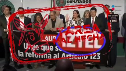 Priístas escriben mal el nombre de la presidenta del Senado