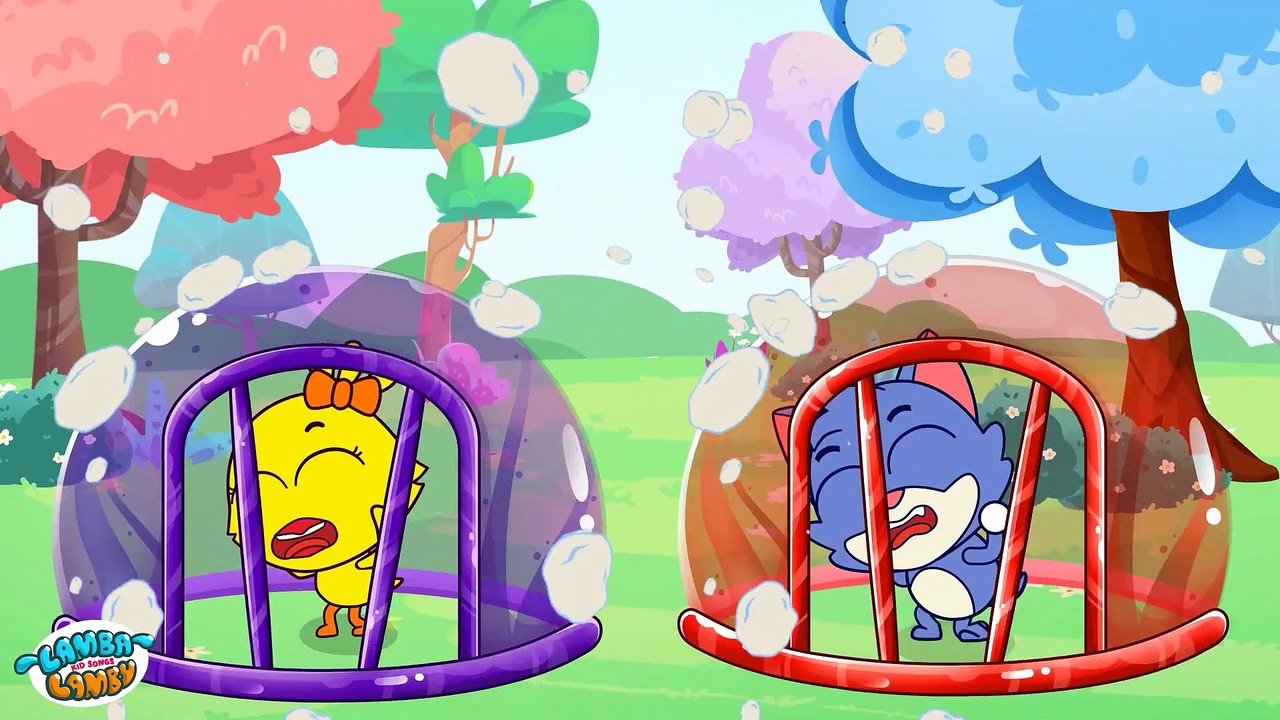 Piggy Sleeps at the Birthday Cake 😴🎂 | Lamba Lamby | Kids Songs #LambaLamby #KidsSongs #PiggyFunny