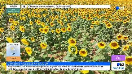 11/09/2025 - ici matin par ici Poitou en vidéo