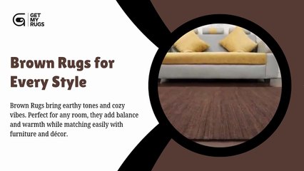 Brown Rugs for Every Style