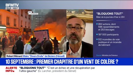 10 septembre: "Ça a été un échec, ça saute aux yeux de tout le monde", affirme Robert Ménard (Divers Droite)
