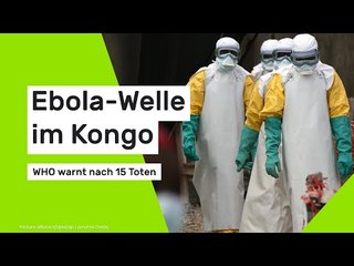 Ebola-Welle im Kongo: Weltgesundheitsorganisation warnt nach 15 Todesfällen vor weiteren Opfern