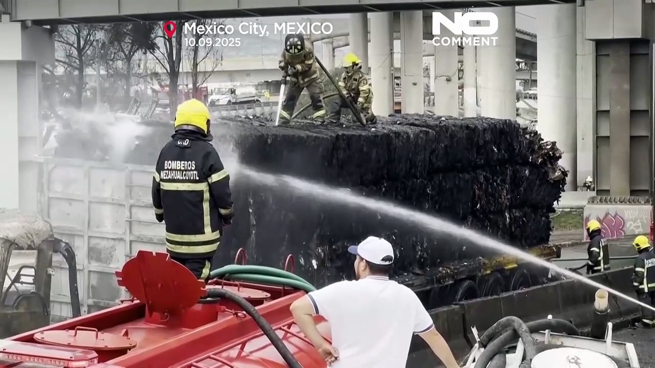 Explosion d'un camion-citerne à Mexico : trois morts