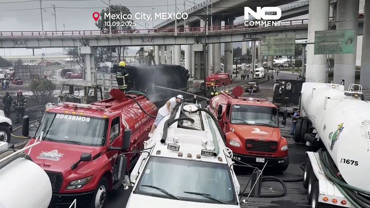 Gastanker explodiert in Mexiko-Stadt: Drei Tote