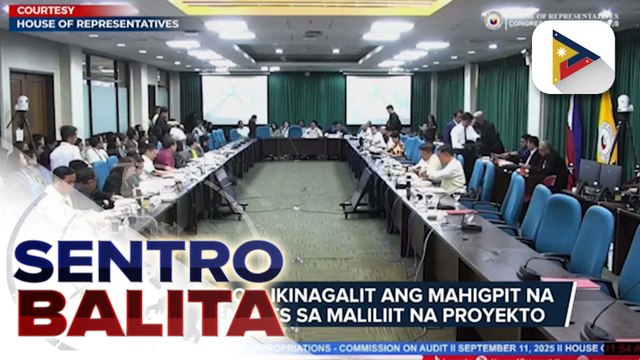 COA, nagisa sa pagdinig ng House Committee on Appropriations kaugnay sa isyu ng flood control projects