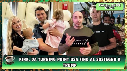 Kirk, da Turning Point Usa fino al sostegno a Trump
