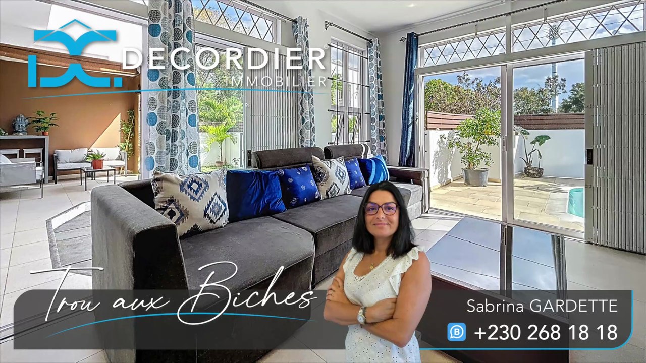 DECORDIER immobilier Maurice MA7-1673 – Maison à louer – Trou aux Biches