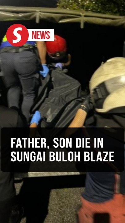Elderly father and son perish in Sungai Buloh h...