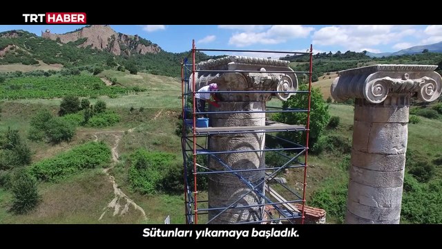 Sardes Antik Kenti’nin tarihe dokunan emekçileri