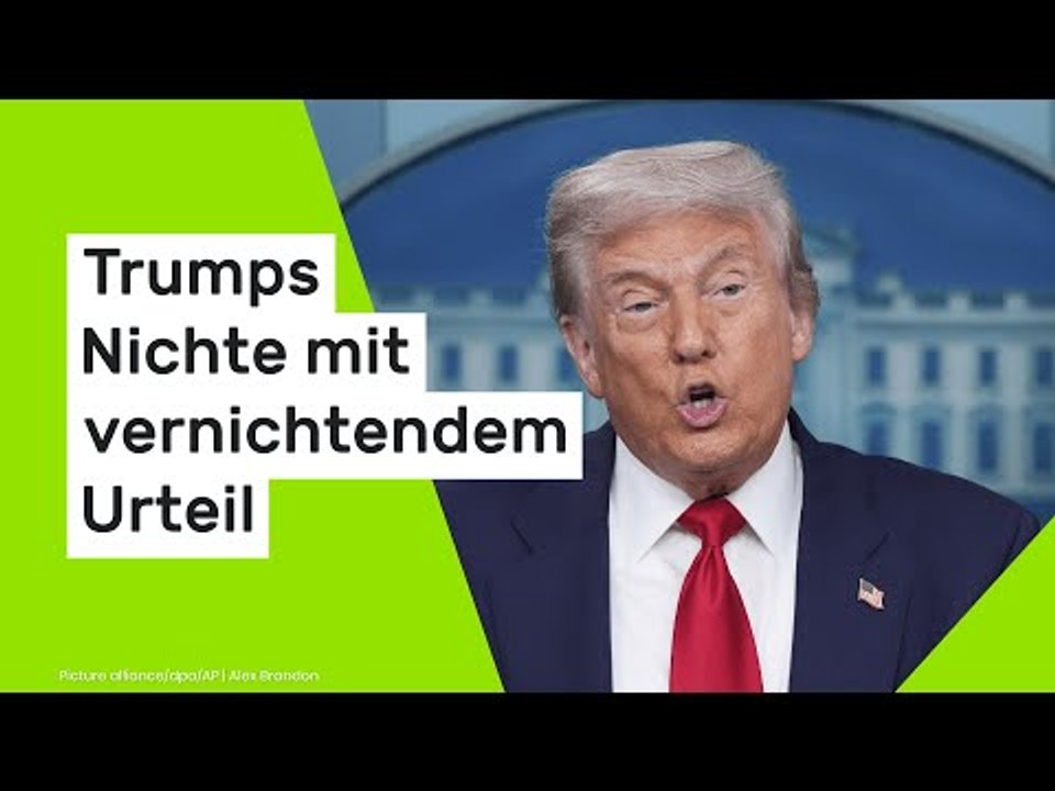 'Definitiv seine Unterschrift!' - Trumps Nichte nach Epstein-Enthüllung mit vernichtendem Urteil
