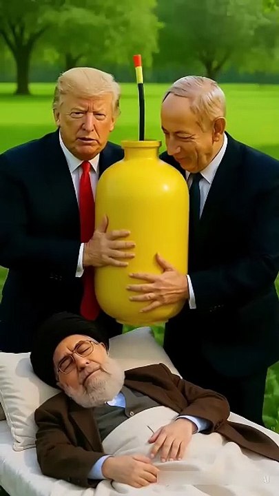 Putin saved Ali khamenei from Netanyahu and Donald trump plans😂#donaldtrump#funny#putin