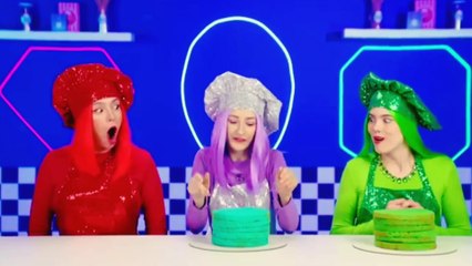 Emerald, Ruby and Diamond Girl | Cake Decorating Challenge by Multi DO
