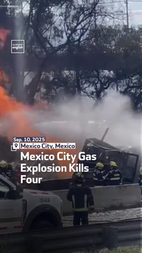 Mexico City Gas Explosion Kills Four