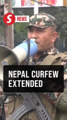 Nepal curfew extended as young protesters, army resume talks