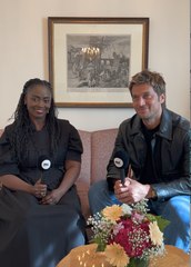 Aïssa Maïga et Lucas Bravo pour le livre audio "Orgueil et préjugés"