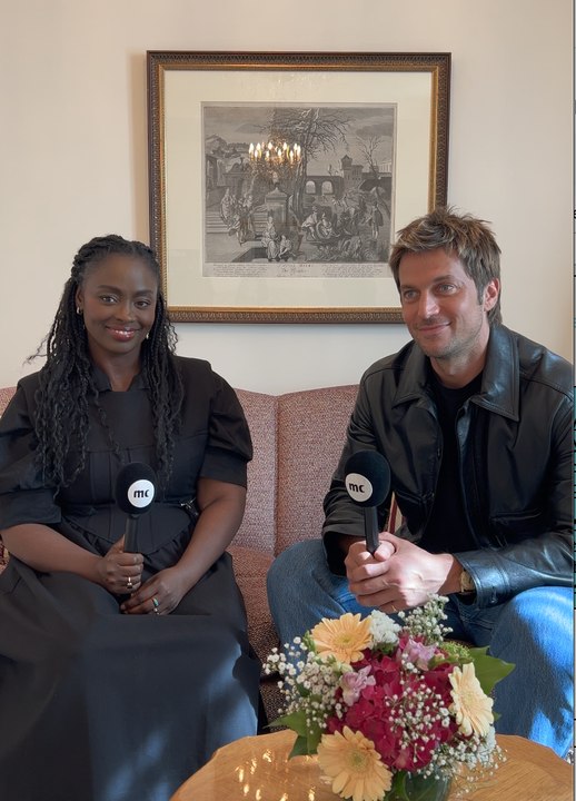 Aïssa Maïga et Lucas Bravo pour le livre audio "Orgueil et préjugés"