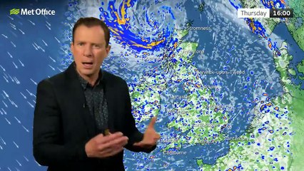 Met Office Thursday Afternoon Weather Forecast 11/09/2025