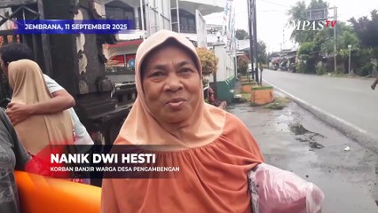 Korban Banjir Bali, Warga Jembrana: Kasur dan Bantal Saya Hanyut, Mau Tidur Susah