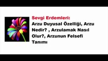 Sevgi Nedir? Sevgi Erdemleri ve Yasaklarından Oluşan Bilgiler, Sevgi ve Varoluşsal Bilgiler 6