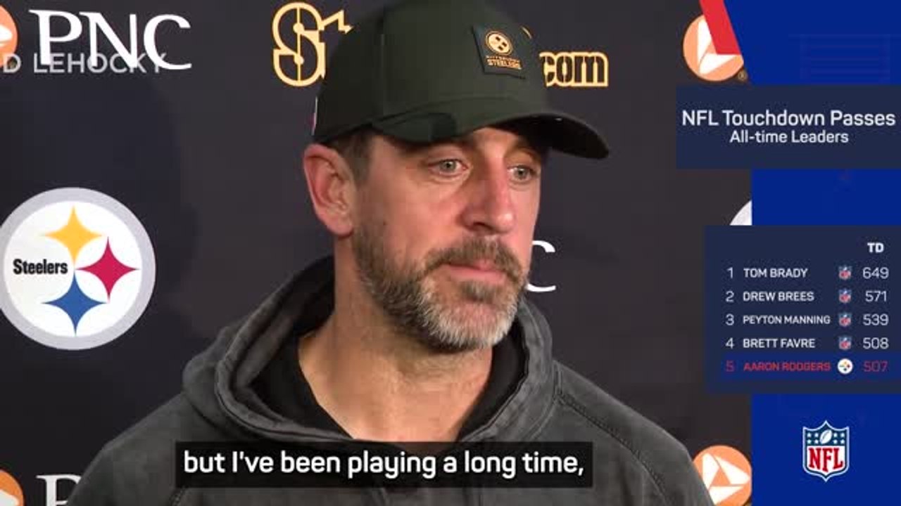 It's not a big deal - Rodgers on passing Brett Favre's touchdown tally